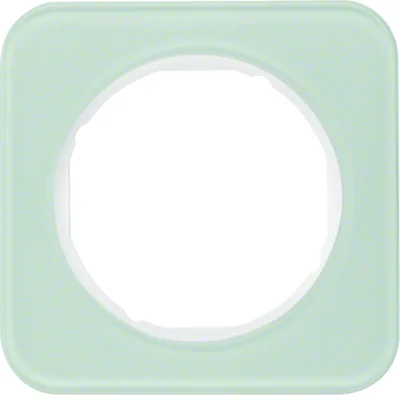 Ramka 1-krotna Berker R.1 szkło, biały