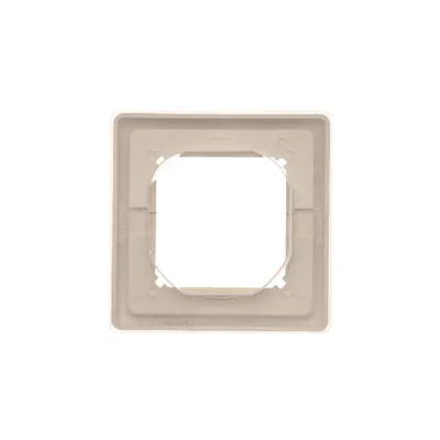 Ramka 1-krotna do wersji bryzgoszczelnej IP44 z uszczelką beż