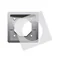 Ramka 1-krotna do wersji bryzgoszczelnej IP44 z uszczelką inox (metalik)