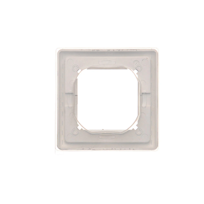 Ramka 1-krotna do wersji bryzgoszczelnej IP44 z uszczelką inox (metalik)