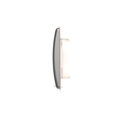 Ramka 1-krotna do wersji bryzgoszczelnej IP44 z uszczelką inox (metalik)