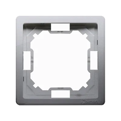 Ramka 1-krotna inox (metalik)