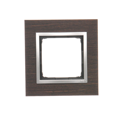 Ramka 1-krotna Nature-Drewno SREBRNE WENGE IP20/IP44