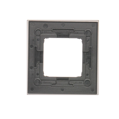 Ramka 1-krotna Nature-Metal INOX KLASYCZNY IP20/IP44