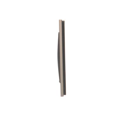 Ramka 1-krotna Nature-Metal SATYNOWY MROK IP20/IP44