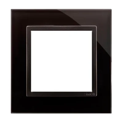 Ramka 1-krotna Nature-Szkło ZASTYGŁA LAWA IP20/IP44