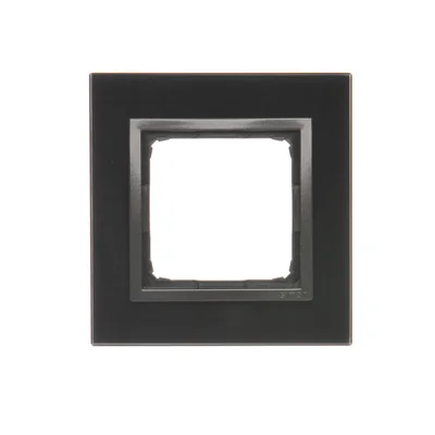 Ramka 1-krotna Nature-Szkło ZASTYGŁA LAWA IP20/IP44