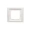 Ramka 1-krotna NEOS do wersji bryzgoszczelnej IP44 z uszczelką, biała