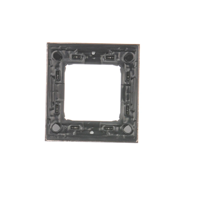 Ramka 1-krotna uniwersalna IP20 / IP44 ciemna stal