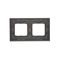 Ramka 2-krotna Nature-Drewno SREBRNE WENGE IP20/IP44