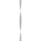 Ramka 2-krotna Nature-Metal INOX YIN IP20/IP44
