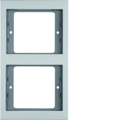 Ramka 2-krotna pionowa Berker K.5 alu