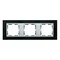 Ramka 3x łupek / ramka pośrednia aluminum mat