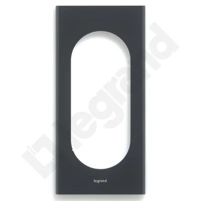 Ramka cztero/pięciomodułowa kolor czarny