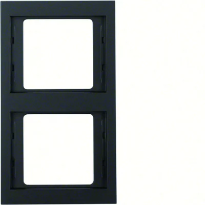 Ramka dwukrotna pionowa antracyt matowy lakierowany