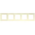Ramka pięciokrotna kolor kremowy