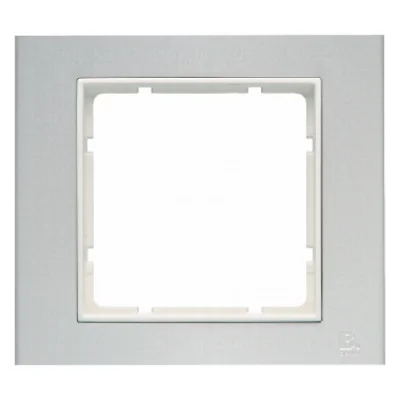Ramka pojedyncza aluminiowa/biała