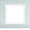 Ramka pojedyncza aluminiowa/biała