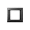 Ramka Pojedyncza antracyt matowy lakierowany
