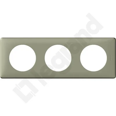 Ramka trójmodułowa kolor khaki