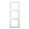 Ramka trzykrotna pionowa biały