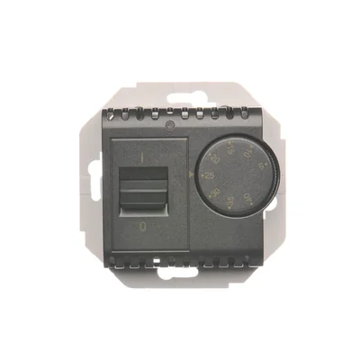 Regulator temperatury z czujnikiem wewnętrznym (moduł) 16A 230V antracyt (metalik)
