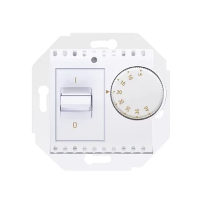 Regulator temperatury z czujnikiem wewnętrznym (moduł) 16A 230V biały