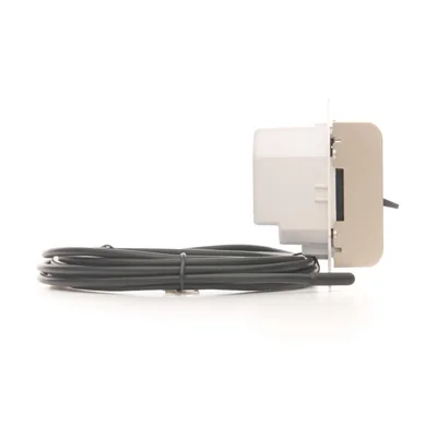 Regulator temperatury z czujnikiem zewnętrznym (moduł) 16A 230V złoty (metalik)