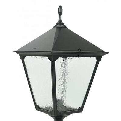 RETRO MAXI KWADRAT Lampa uliczna czarna