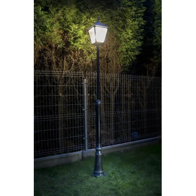 RETRO MAXI KWADRAT Lampa uliczna czarna