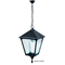 RETRO MAXI KWADRAT Lampa wisząca czarna