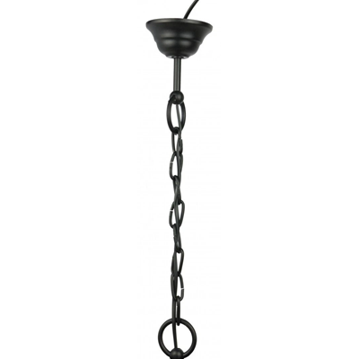 RETRO MAXI KWADRAT Lampa wisząca czarna