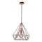 RICKY Pendant E27 D37,5 H39cm Red Cupper