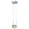RUBIC 1 Lampa wisząca chrom
