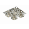 RUBIC 4 Lampa sufitowa chrom