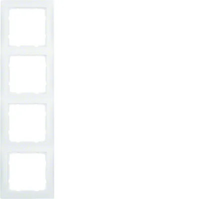 S.1 Ramka 4-krotna biały mat