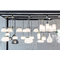 SAGUNTO Lampa wisząca pojedyncza 14cm opal mat