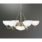 SAVOY Lampa wisząca sześciopunktowa patynowana