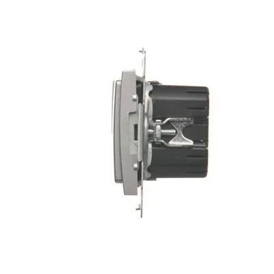 Ściemniacz dwuprzyciskowy (moduł) 40-500 W (300 VA) srebrny (metalik)