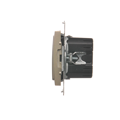 Ściemniacz dwuprzyciskowy (moduł) 40-500 W (300 VA), złoty metalik