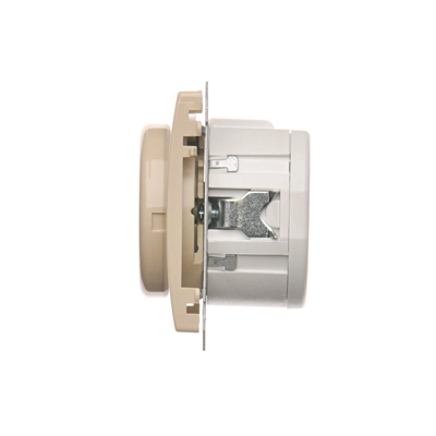 Ściemniacz naciskowo-obrotowy (moduł) 20-500W 230V beż