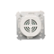 Ściemniacz naciskowo-obrotowy (moduł) 20-500W 230V biały