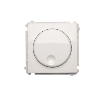 Ściemniacz naciskowo-obrotowy (moduł) 20-500W 230V biały