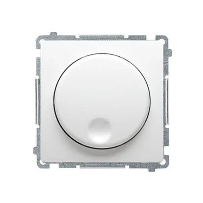 Ściemniacz naciskowo-obrotowy (moduł) 20-500W 230V biały