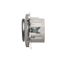 Ściemniacz naciskowo-obrotowy (moduł) 20-500W 230V inox (metalik)