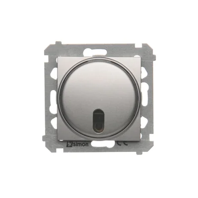 Ściemniacz naciskowy i zdalnie sterowany (moduł) 20-500W, srebrny (metalik)