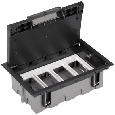 SF Puszka podłogowa S500 4-modułowa 8xK45 93mm szary grafit
