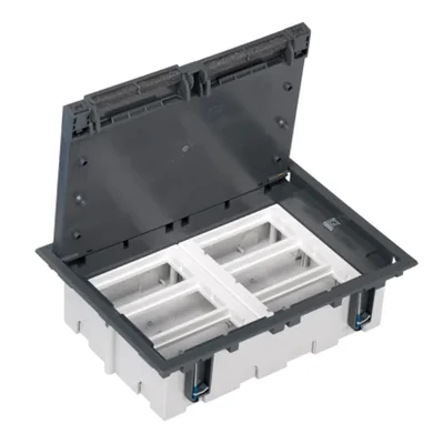 SF Puszka podłogowa S500 6-modułowa 12xK45 93mm szara