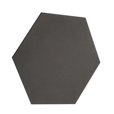 SHEET Lampa ścienna czarna