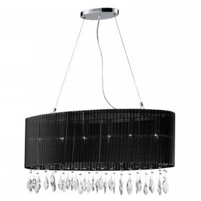 SIDNEY Lampa wisząca E14 IP20 czarna